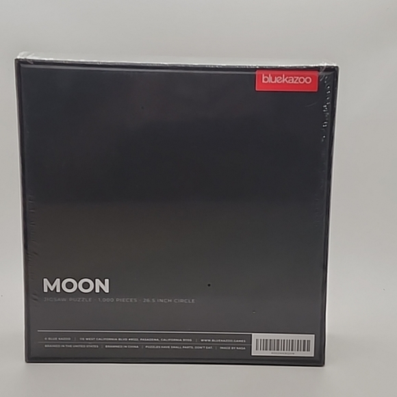 Moon 1000 Pc Four Point Circular Jigsaw Puzzle 26.5" Bluekazoo Sealed/Brand New - Picture 2 of 6
